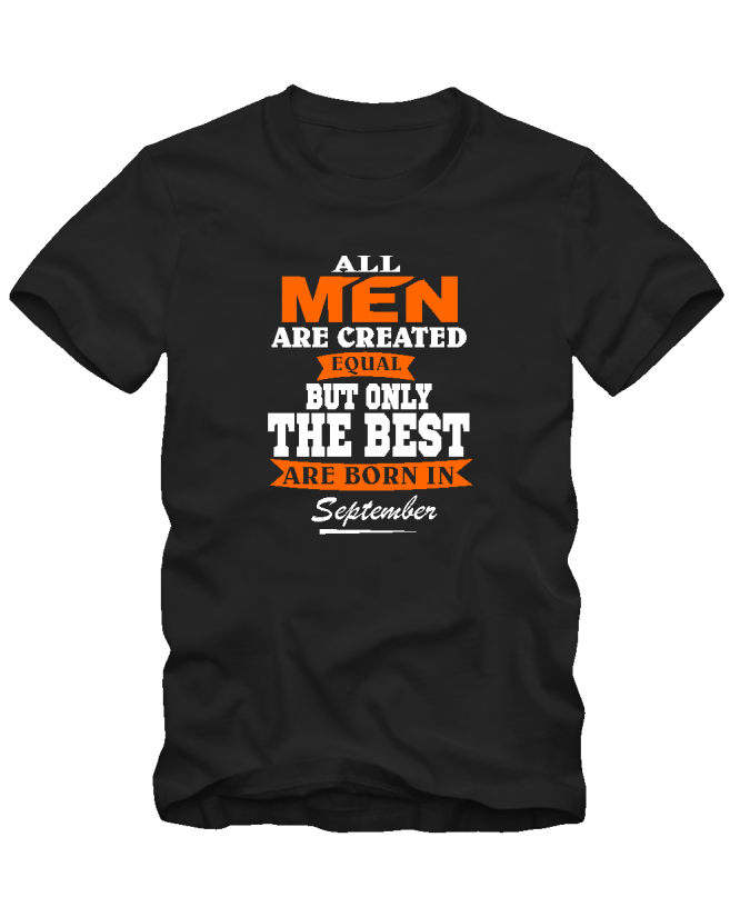 All men in September